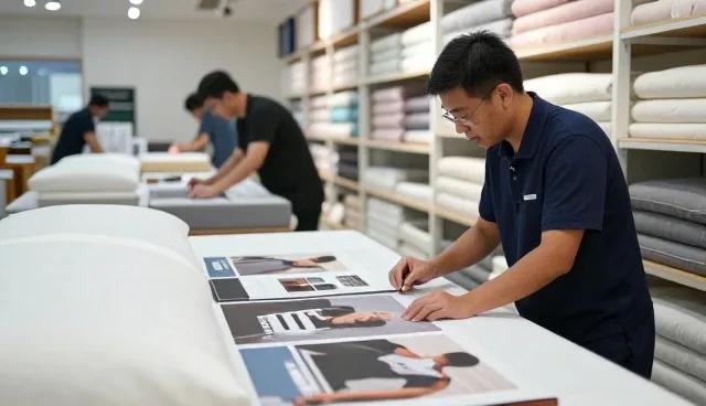 济南市天桥区海川家具经营部布局来样定制领域,提升床上用品销售价值